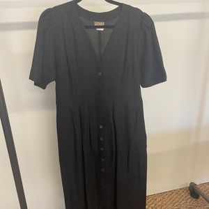 OR Los Angeles black fall/winter dress rare !